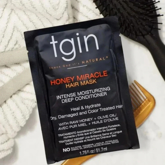 🛑MUST BUNDLE🛑 TGIN Honey Miracle Hair Mask Packet - 2 pack - Picture 1 of 5